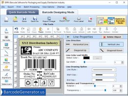 Packaging Barcode Label Generator