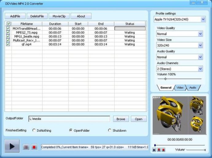 DDVideo MP4 Video Converter DDVideo MP4 Video Converter