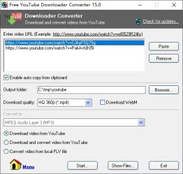 Free YouTube Downloader Converter
