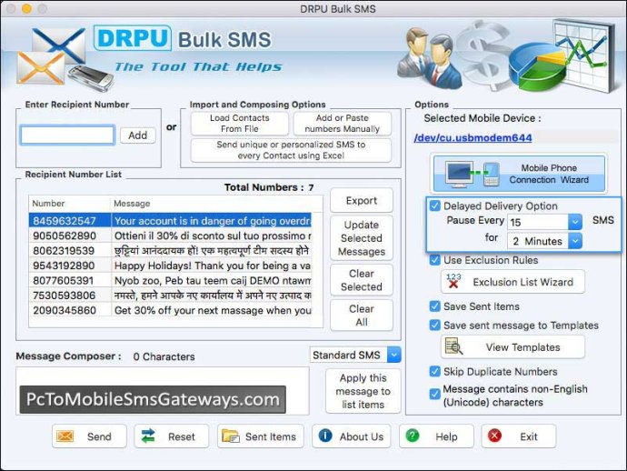 Mac GSM SMS Gateways Mac GSM SMS Gateways