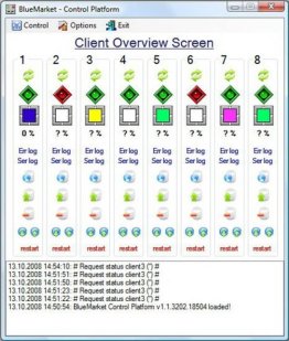 BlueMarket Control Platform
