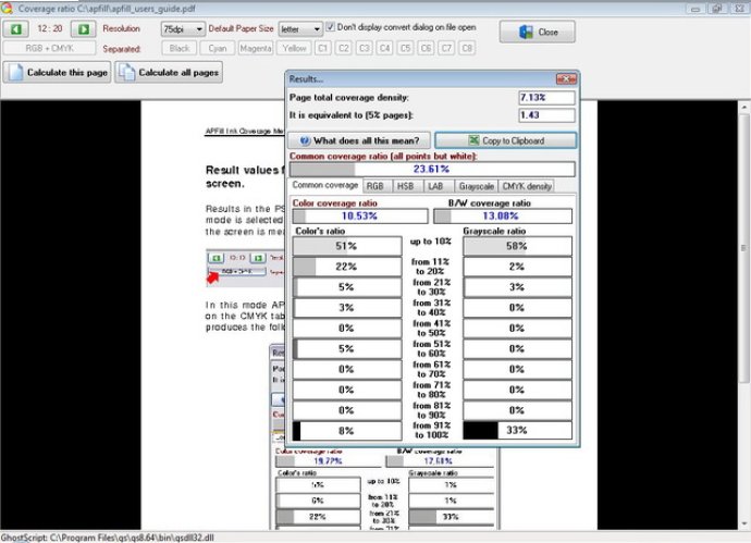 APFill - Ink Coverage Calculator APFill - Ink Coverage Calculator
