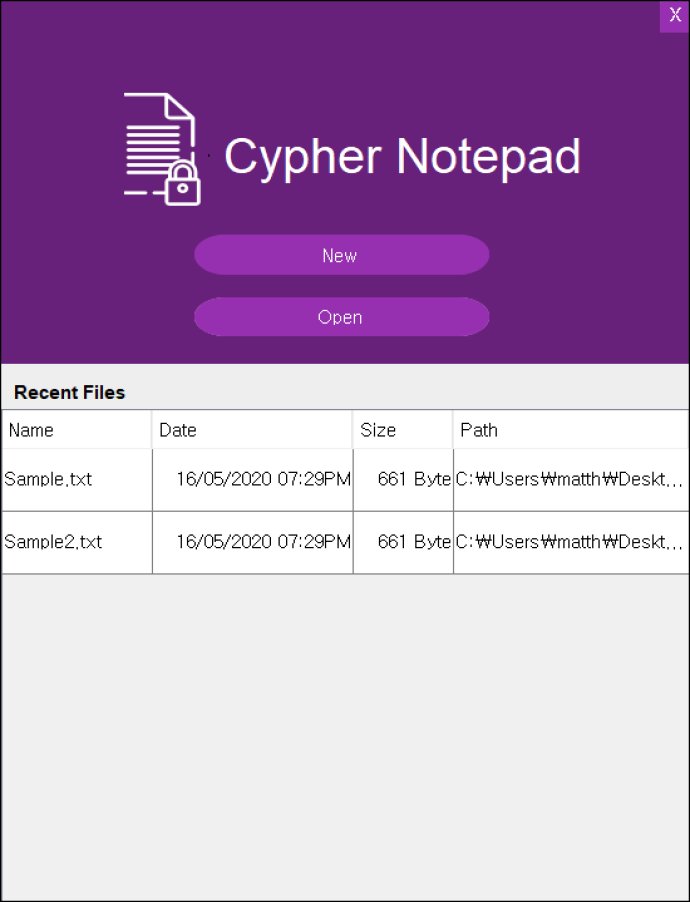 Cypher Notepad for Windows Cypher Notepad for Windows