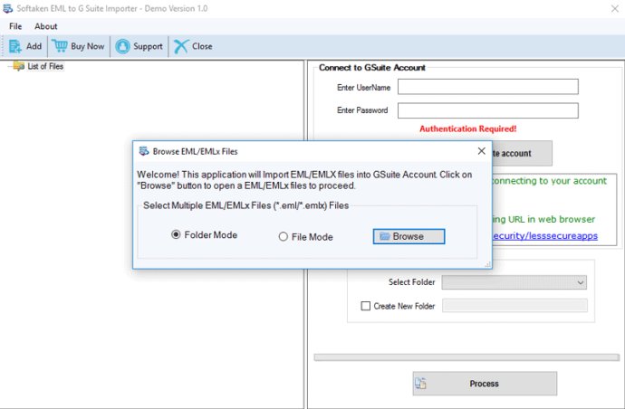 Softaken EML to G Suite Wizard Softaken EML to G Suite Wizard