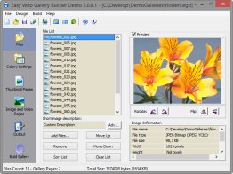 Easy Web Gallery Builder