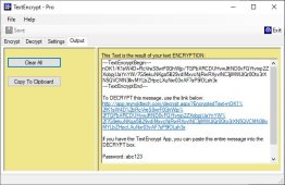 TextEncrypt