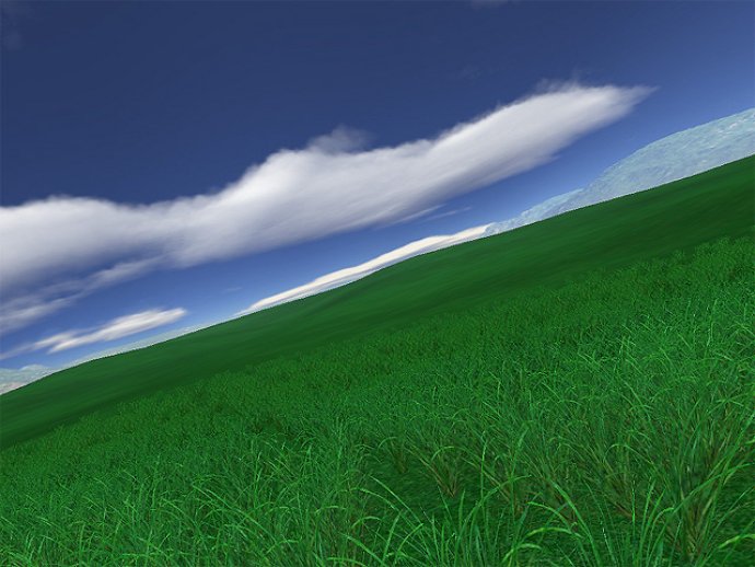 Green Fields 3D screensaver Green Fields 3D screensaver