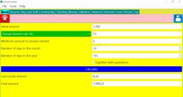 Financial Calculator