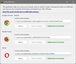 SoftPerfect Cache Relocator