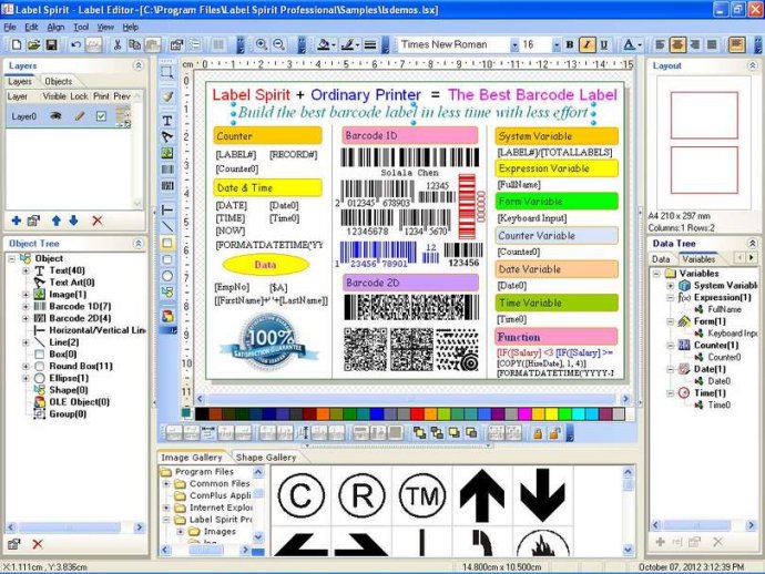 Label Spirit Professional Label Spirit Professional