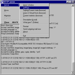 Small HTTP server