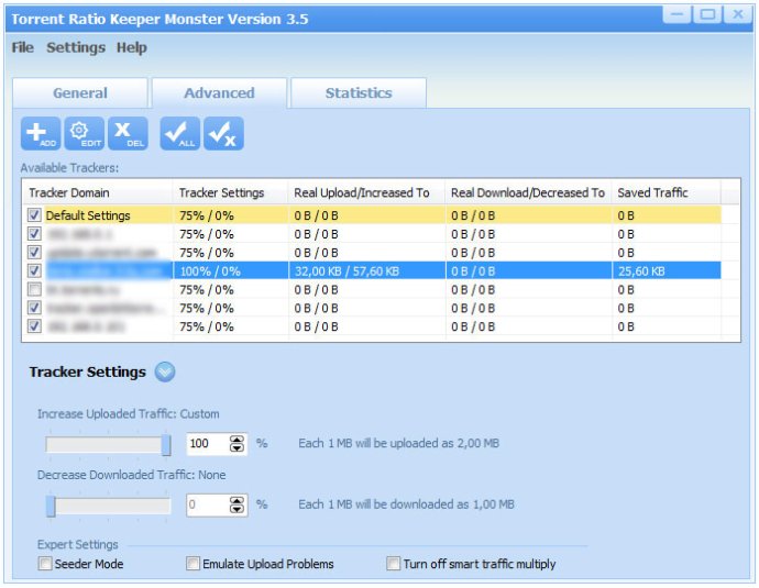 Torrent Ratio Keeper Torrent Ratio Keeper
