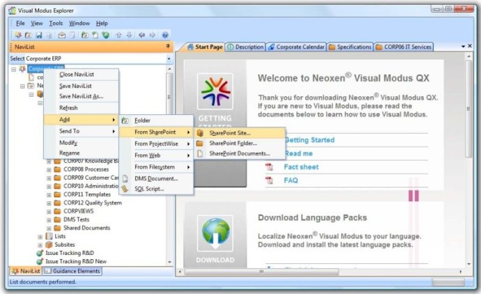 Neoxen Visual Modus for SharePoint Neoxen Visual Modus for SharePoint