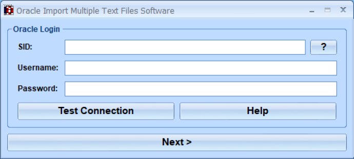 Oracle Import Multiple Text Files Software Oracle Import Multiple Text Files Software