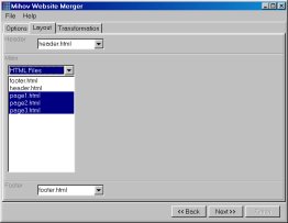Mihov Website Merger