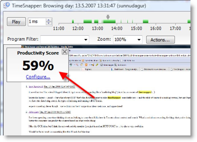 TimeSnapper Professional TimeSnapper Professional