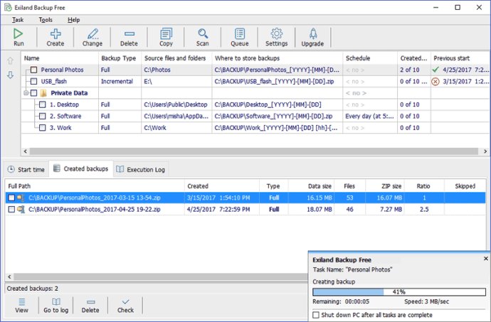 Exiland Backup Free Exiland Backup Free