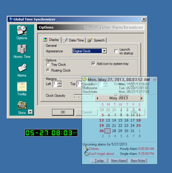 Global Time Synchronizer Global Time Synchronizer