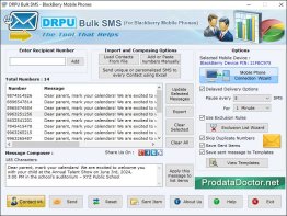Bulk SMS for Blackberry Mobile