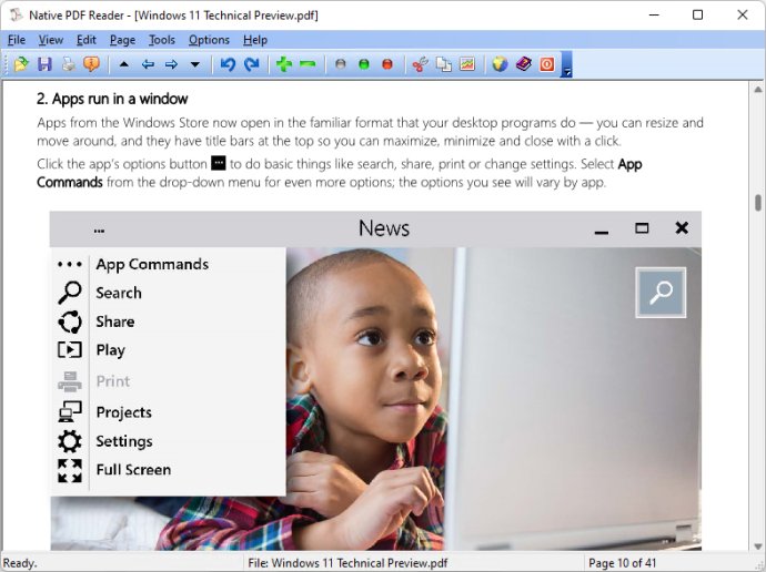 Native PDF Reader for Windows 11 Native PDF Reader for Windows 11